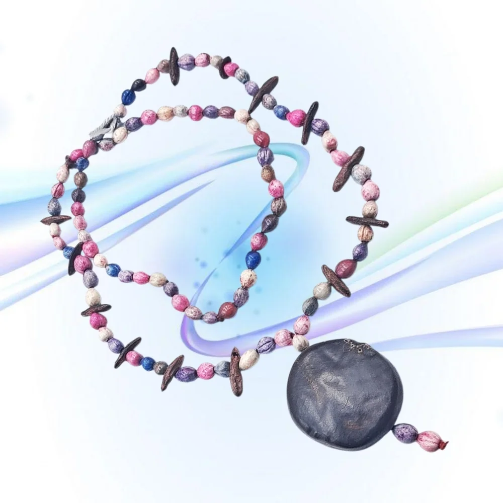 Elegant Multicolor Beaded Necklace